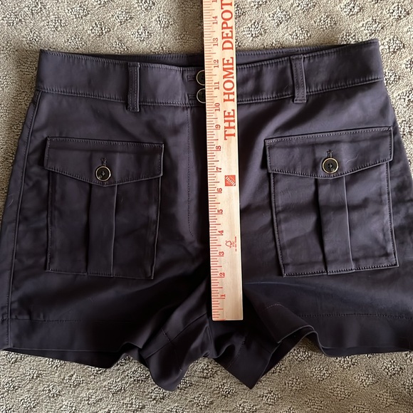 White House Black Market Brown Front Pocket High Rise Shorts - Picture 6 of 6